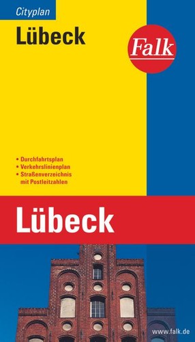 Falk cityplan lübeck - cityplan,