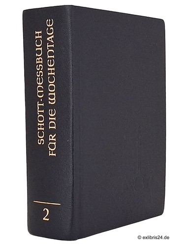 Schott messbuch für - für, die