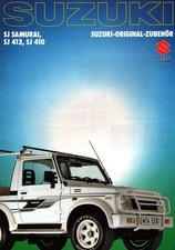 Prospekt Suzuki SJ Samurai SJ 413 SJ 410 Zubehör #2