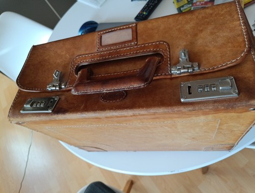Aktentasche aktenkoffer leder - , aktentasche/aktenkoffer