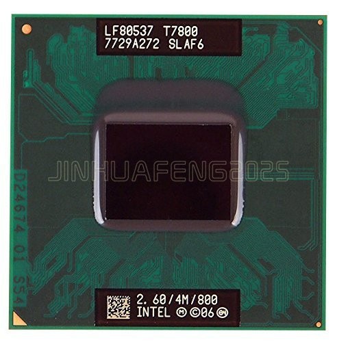 Intel core duo t7800 60 - core, 2