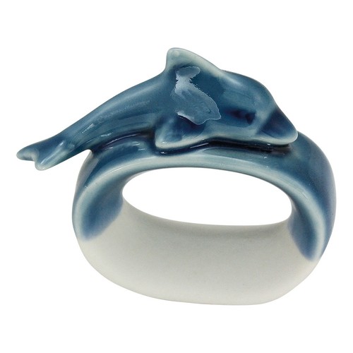 Serviettenring delfin aus - -,