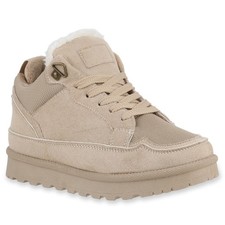 Damen Warm Gefütterte Sneaker