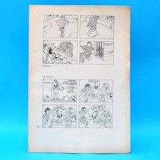 Original DDR-Comic-Druckbogen