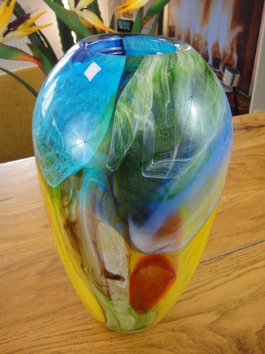 Luxus vase kristall glas - vase, kunst