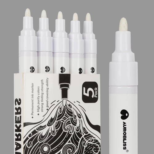 Lackmarker weiß stück - 5,