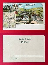 Litho AK GLASHÜTTE im