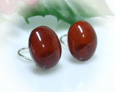 Bernstein Ohrclips 925 oval