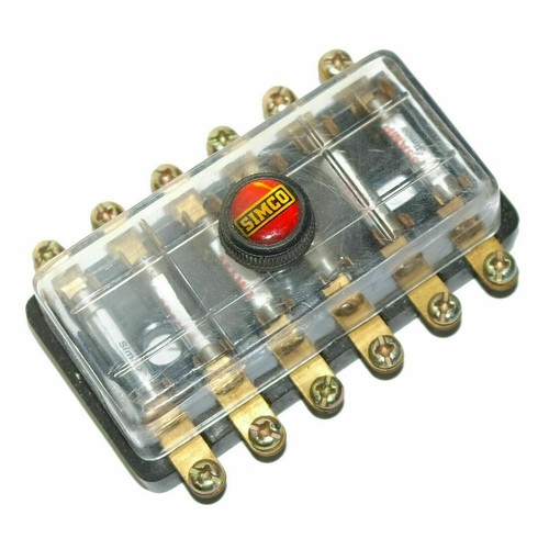 Sicherung box halter - 6, poles