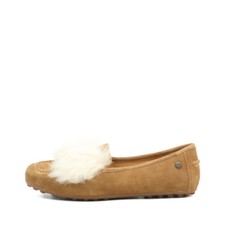 UGG Damen 1111030TS slipper beige wildleder echtpelz mokassins EU 37