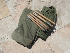 US Army Zelt Komplett mit Zeltstangen USMC Marines Navy Tent & Poles WWII 1942