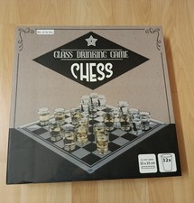Schachspiel Glas Trinkspiel Unbenutzt Nur Ausgepackt 