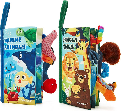 Hahaland babybuch stoffbuch - hahaland,