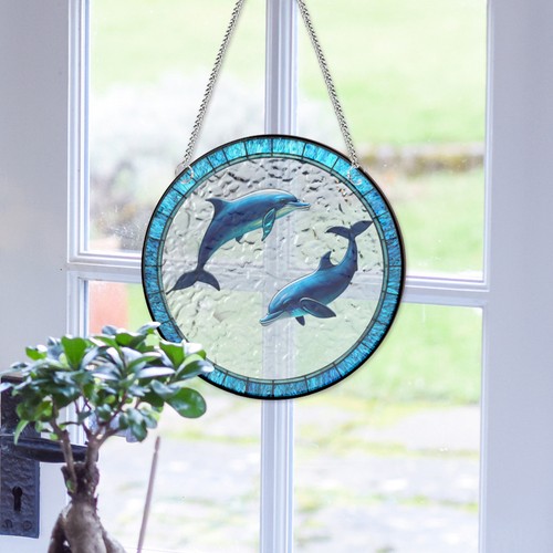 Delphin anhänger fensterdeko - delphin,