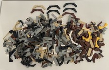 Lego 1kg Bogenstein Bogen Brücke Tor, Braun, Grau, Schwarz, usw…