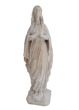 Madonna Heilige Maria Lourdes Bouasse Lebe Gips Stuck Figur Bisquit Porzellan