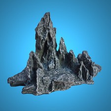 Aquarium Deko kleine 🐠 FELSEN WAND 🐠 Terrarium Höhle Dekoration Zubehör Stein