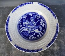 alter Wandteller Schumann Arzberg Bavaria Echt Cobalt Porzellan Wandteller Ø 20