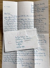 Single sided A4 Prison Letter