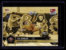 2025-26 Topps Now Bundesliga Gold /50 #9 Luca Herrmann Fallrückzieher Tor