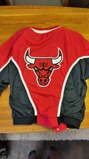 Warm Up Jacke Chicago Bulls Champion NBA Basketball Gr. XL Vintage Retro 90er