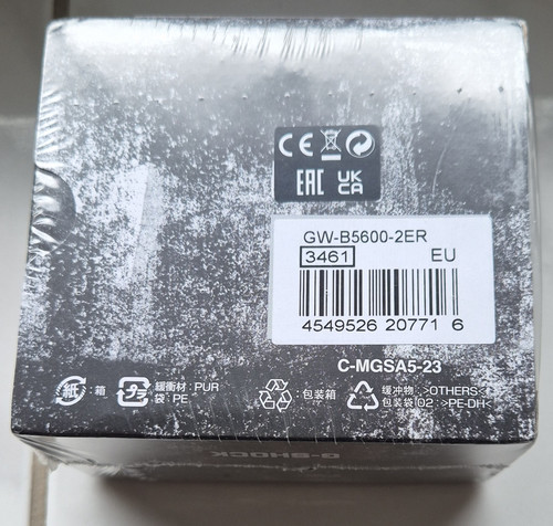 Casio shock b5600 2er - casio, gw-b5600-2er