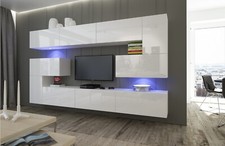 Moderne wohnwand schrankwand - moderne,