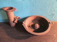 Feuerschale für runde Esse   Schmiedefeuer/Schmiedewerkzeug Gusseisen