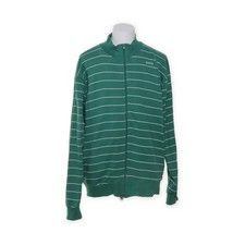 Illmatic Designz, Jacke, Herren, Größe: XXL, Grün/Weiß, Baumwolle, Streifen #Yrx