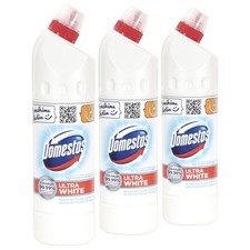 3x Domestos Ultra White &
