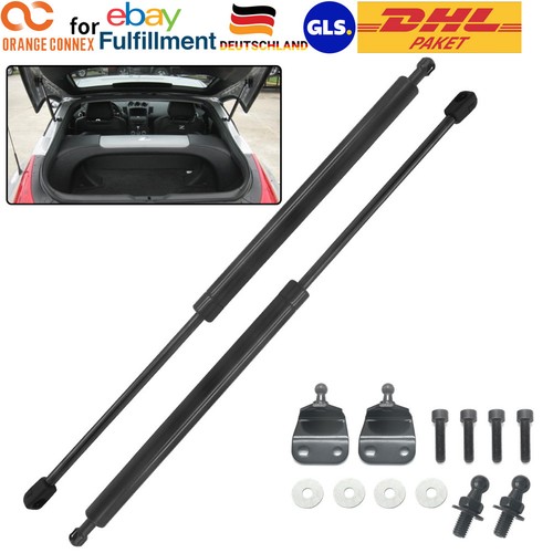 Schwarz heckklappendämpfer - 2x,
