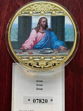Gigant medaille 70mm jesus - medaille,
