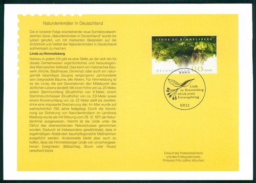 Brd ministerkarte 2001 flora - 2001,