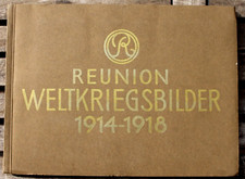 23890 Zigaretten Bilder Album REUNION Weltkriegs-Bilder 1914-18 Technik Zeppelin