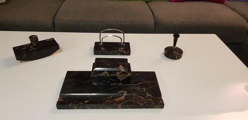 Schreibtischset marmor - marmor,