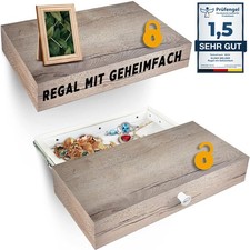 ® Regal mit Geheimfach | 30cm