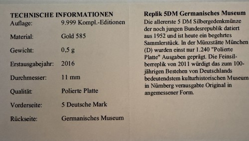 Replika germanisches - replika, dm