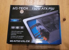 Netzteil | MS-TECH | Schwarz | 750W ATX PSU