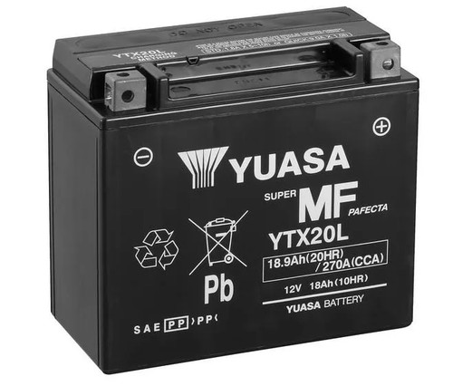 Yuasa ytx20l batterie agm 12v - batterie,