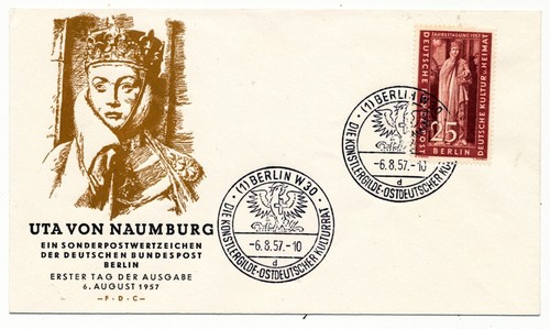 Berlin 1957 ersttagsbrief - berlin,
