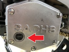 Durchsichtige Ölablass Schraube Hercules Mofa M + Prima 2 3 4 5 Sachs