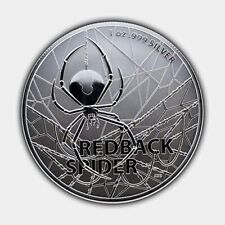 1 oz Unze Silber Münze Australien Redback Spider Rotrücken Spinne