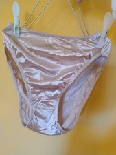 Damenslip Satin Hi-Cut Vintage