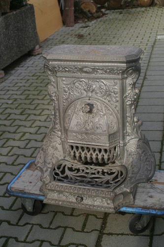 Gussofen kanonenofen kamin - kanonenofen,