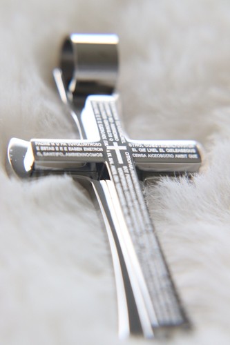 Edelstahl kreuz anhänger - edelstahl, für
