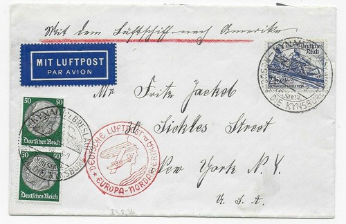 Luftpostkynau breslau 1938 - luftpostkynau/breslau,