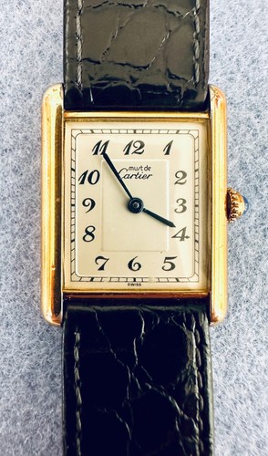 Cartier tank vermeil 1991 - vermeil,,