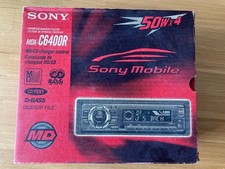 Autoradio Sony MDX-C6400R - Minidisc - 4x50 Watt