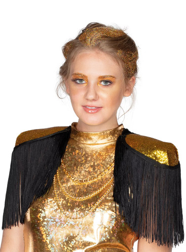 Goldene schulterklappen mit - schulterklappen,