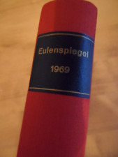 DDR Karikatur Eulenspiegel kompletter Jahrgang 1969 - Super Geburtstags-Geschenk